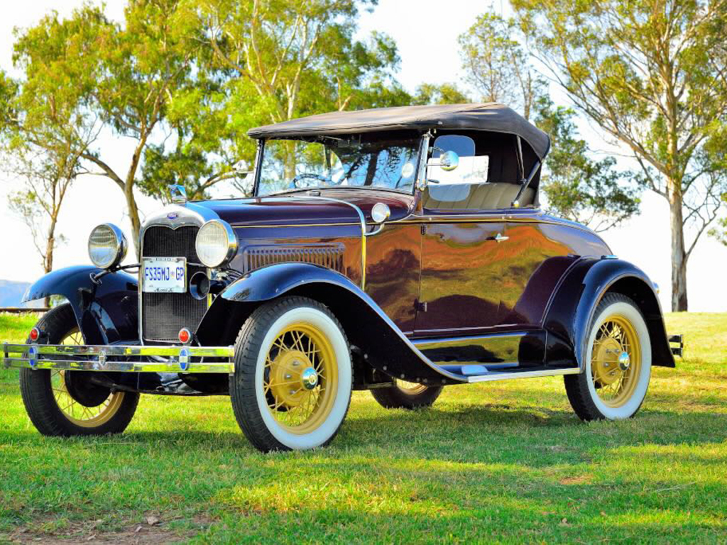 The classic lines of the Ford Model A convertible Picture by Gary McCrystal