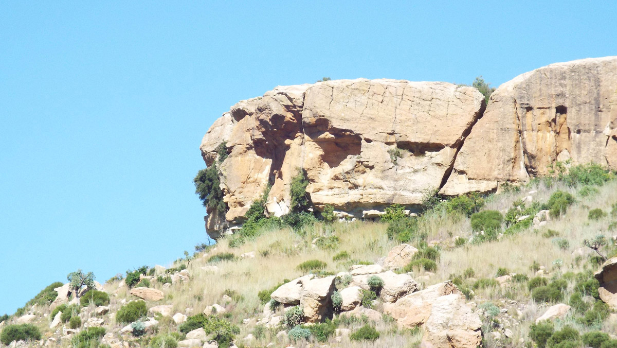The Sandstone face